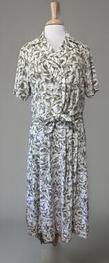JH Collectibles size 12 Blouse Pleated Skirt 2pc 90s Forest Fairy Chic Trad